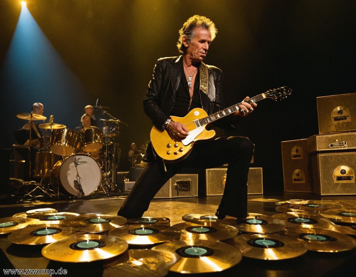 Rechte an Songs und deren Tantiemen - Keith Richards Vermögen » Rocklegende und Millionen