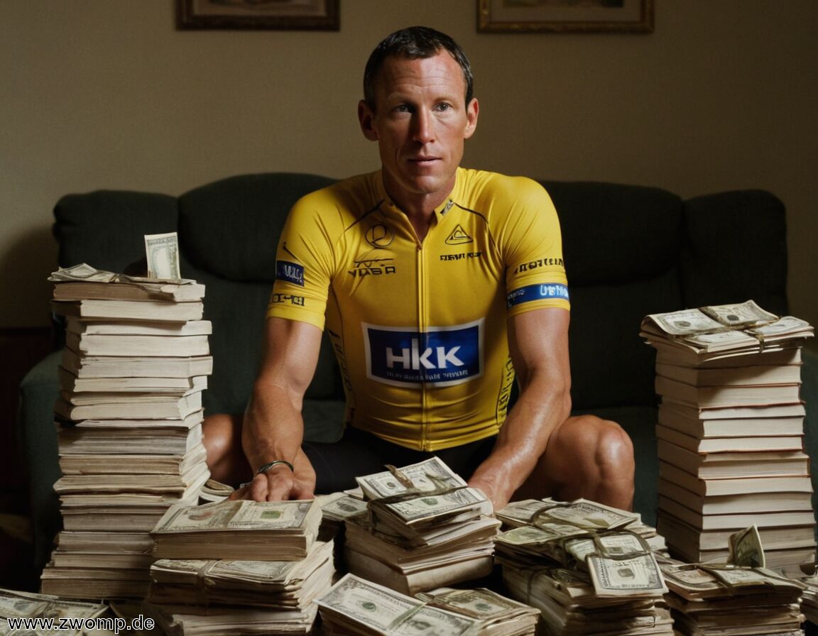 Einnahmen durch Autobiografien und Buchverkäufe   - Lance Armstrong Vermögen » Vom Radstar zum Millionär