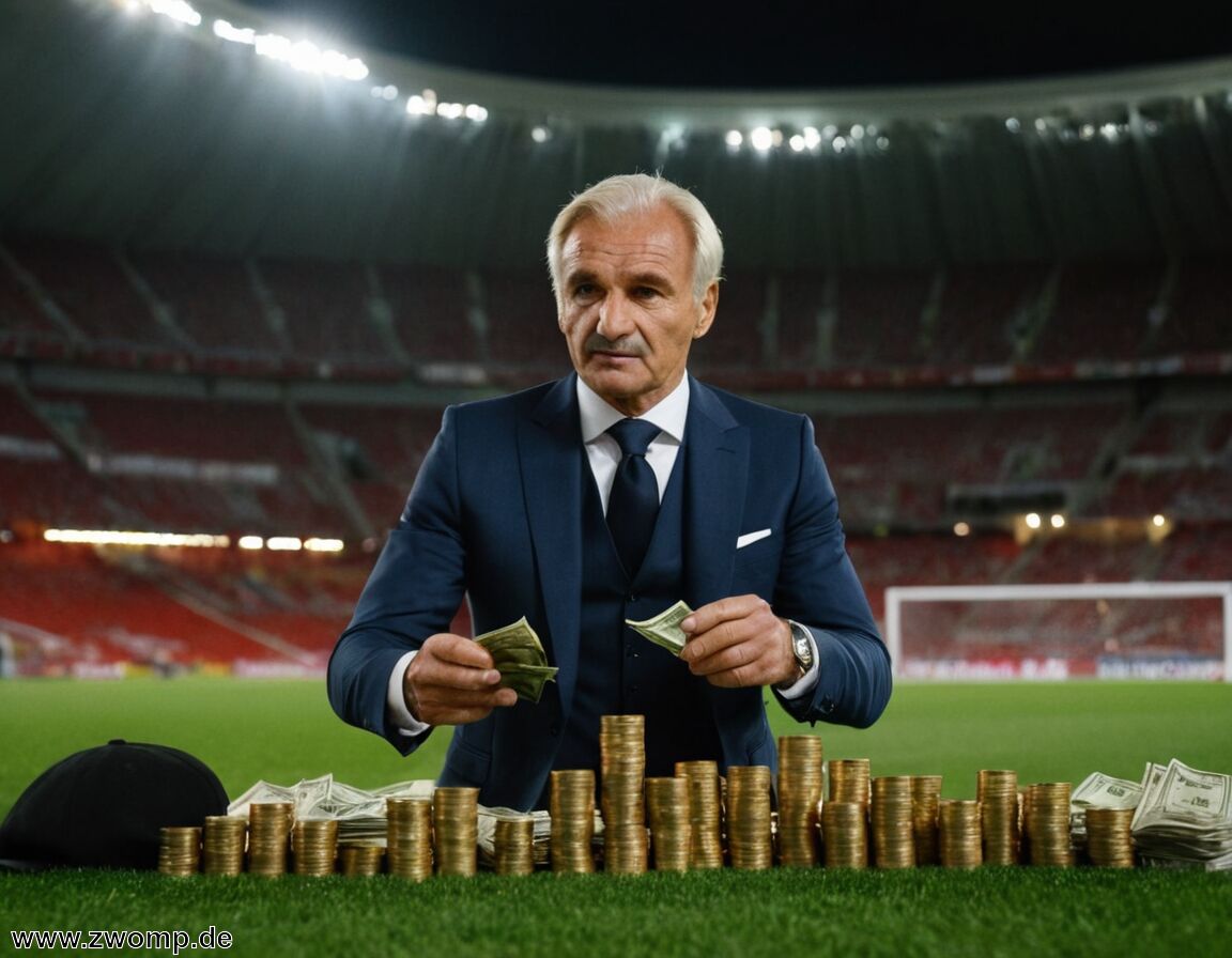 Einnahmen als Trainer und Sportfunktionär   - Rudi Völler Vermögen » Wie reich ist er wirklich