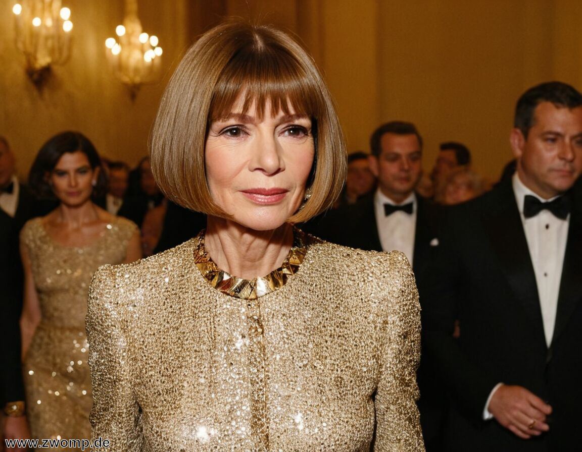 Exklusive Auftritte bei Fashion Weeks   - Anna Wintour Vermögen » Modeikone und ihr Geld
