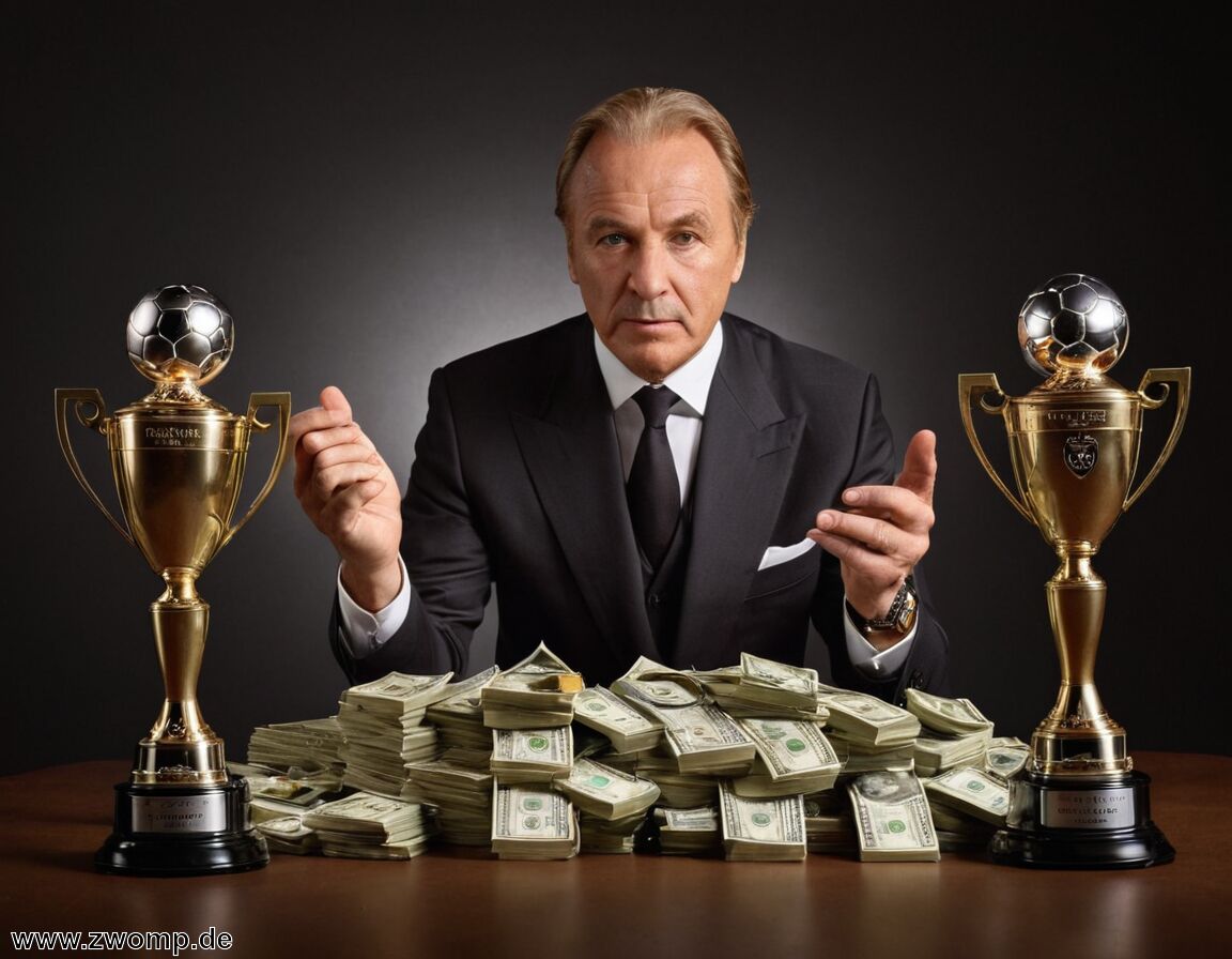Einnahmen durch Werbeverträge und Sponsoring   - Günter Netzer Vermögen » Fußballikone und Finanzen