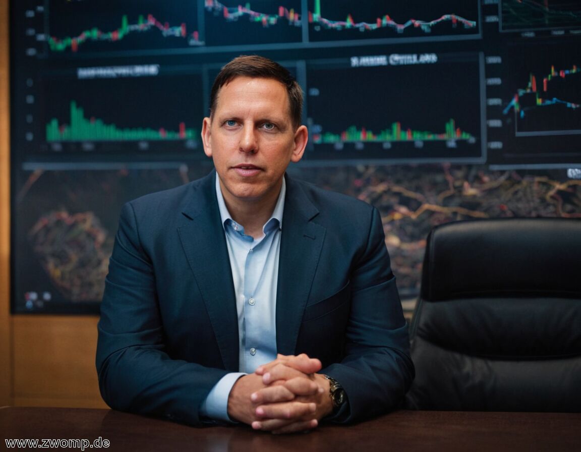 Beteiligung an Startup-Finanzierungen weltweit   - Peter Thiel Vermögen » Investor und Visionär