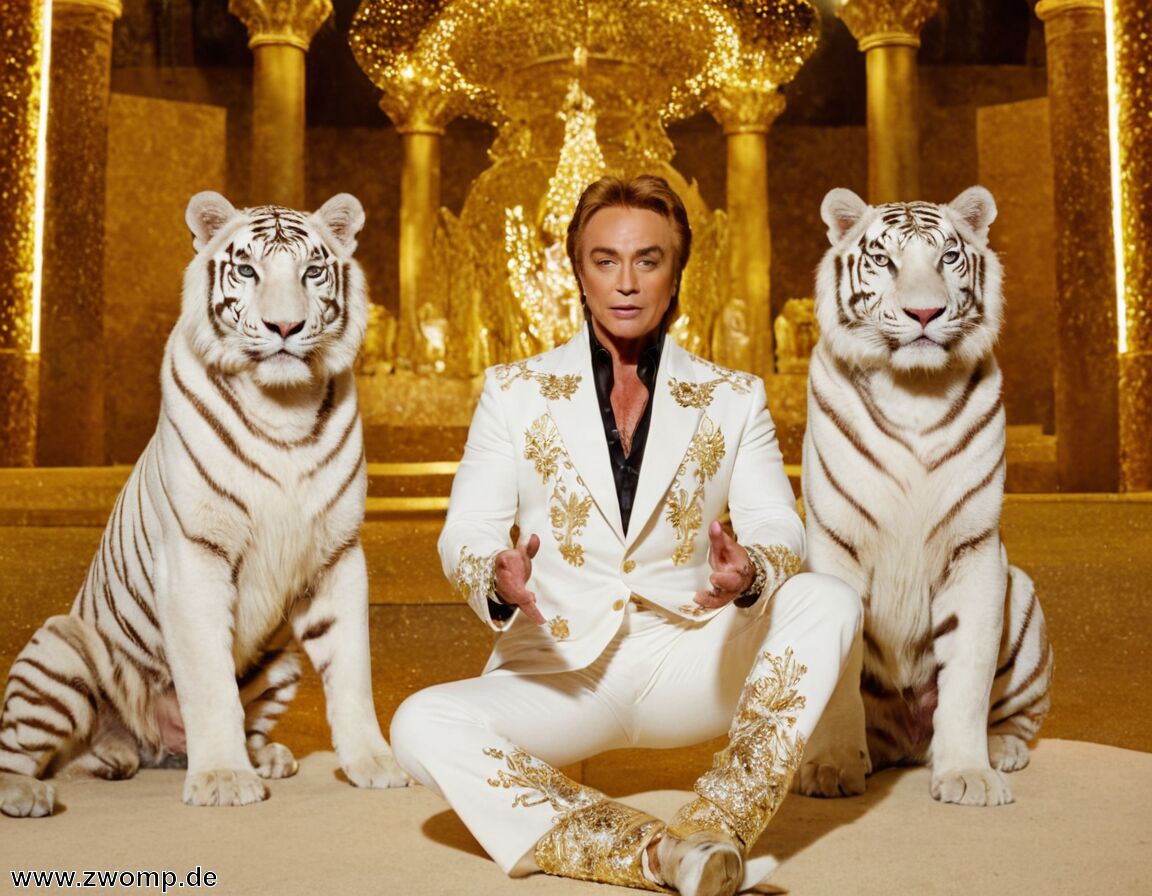 Einnahmen durch Merchandising und TV - Siegfried und Roy Vermögen » Magier und Millionäre