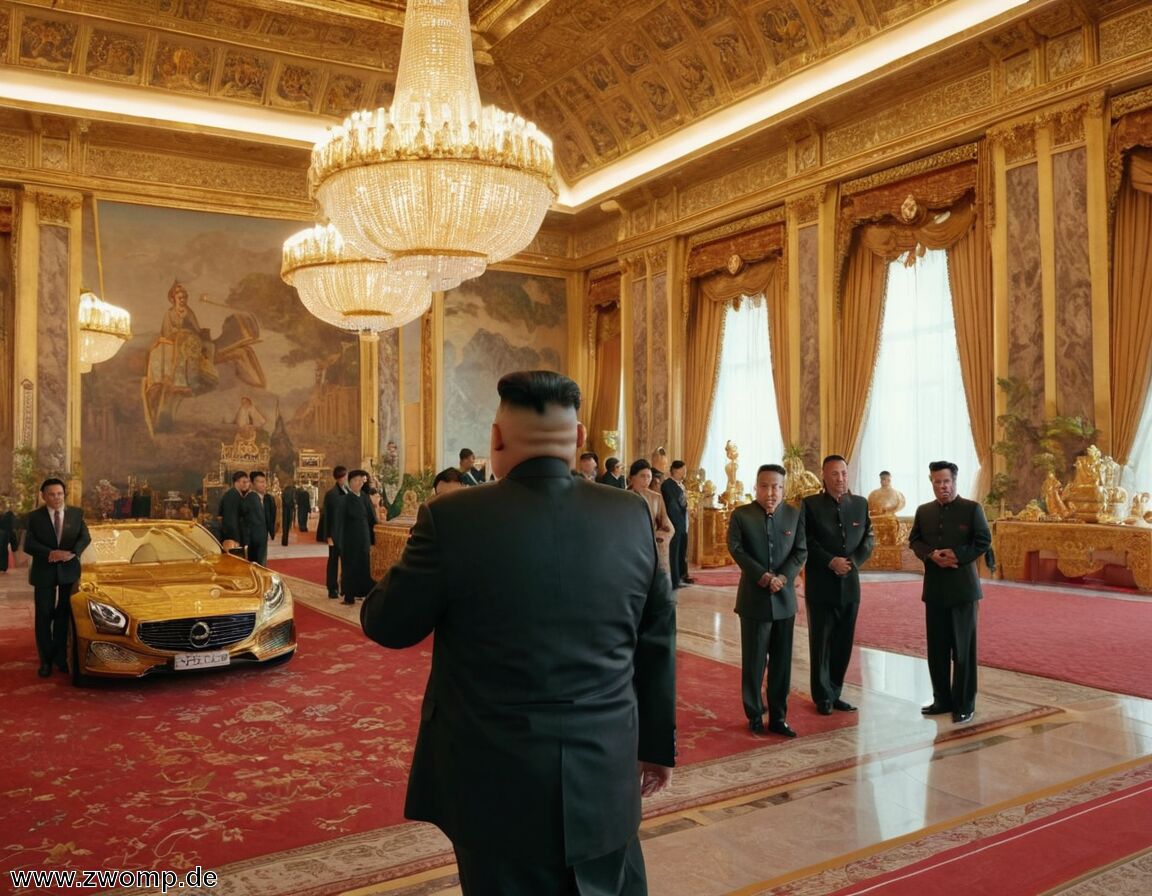 Vorrat an ausländischen Luxusgütern - Kim Jong-un Vermögen » Was besitzt Nordkoreas Führer