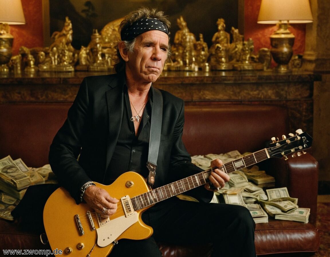 Keith Richards Vermögen » Rocklegende und Millionen