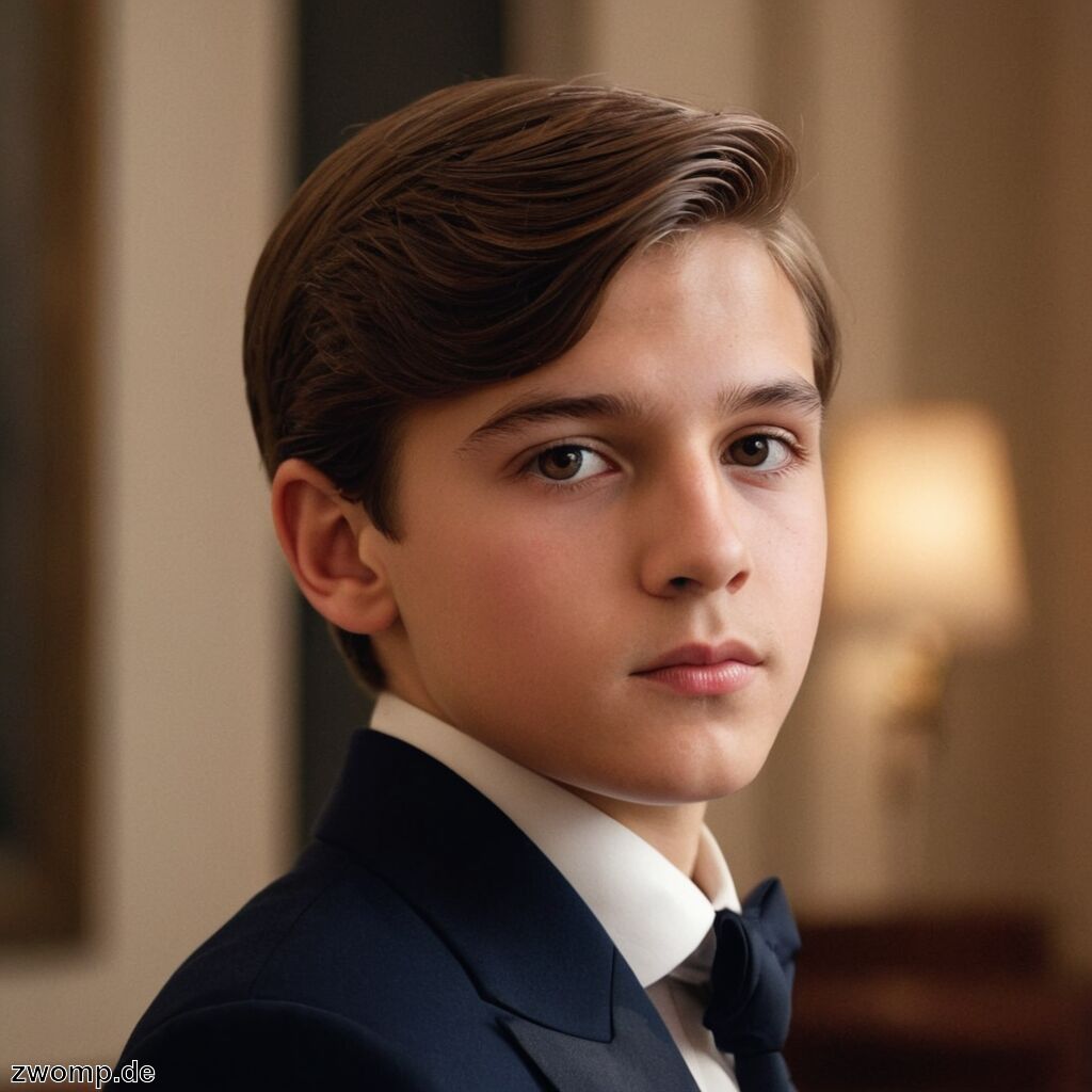 Montry Lewe: Das Portrait des ältesten Sohnes von Anna-Maria Ferchichi