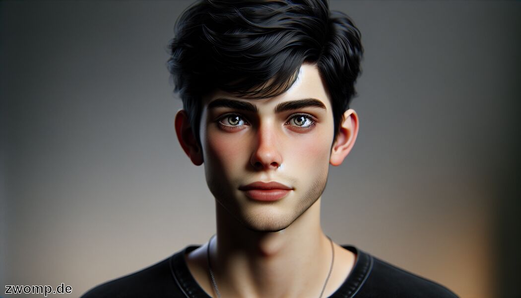 Montry Lewe: Das Portrait des ältesten Sohnes von Anna-Maria Ferchichi